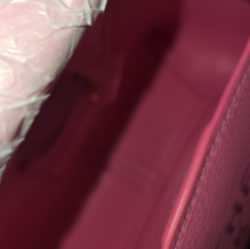 Brand New Marc Jacobs "The Mini Sack Bag" In Bow Pink - Picture 4 of 7